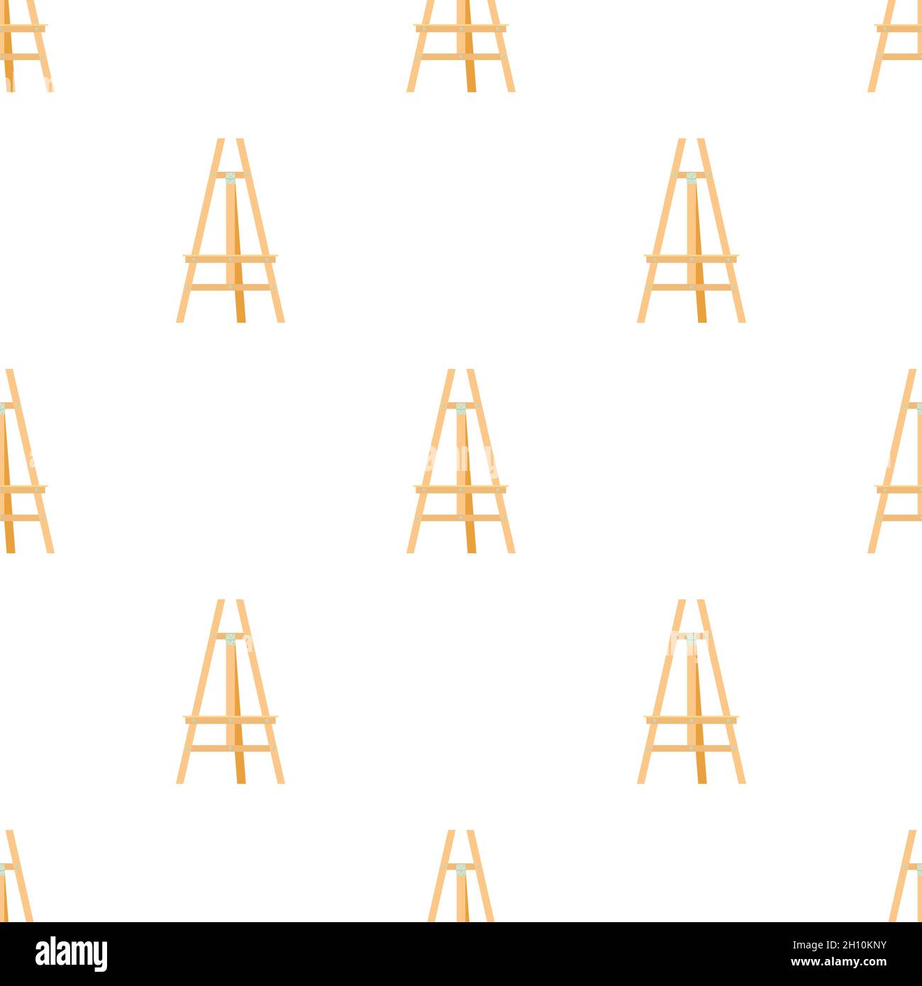 Easel pattern seamless background texture repeat wallpaper geometric vector Stock Vector
