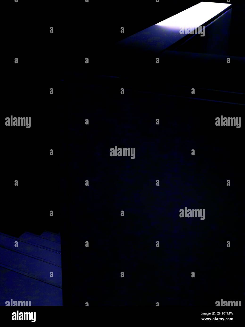 Illustration of abstract blue lights on the black background Stock ...