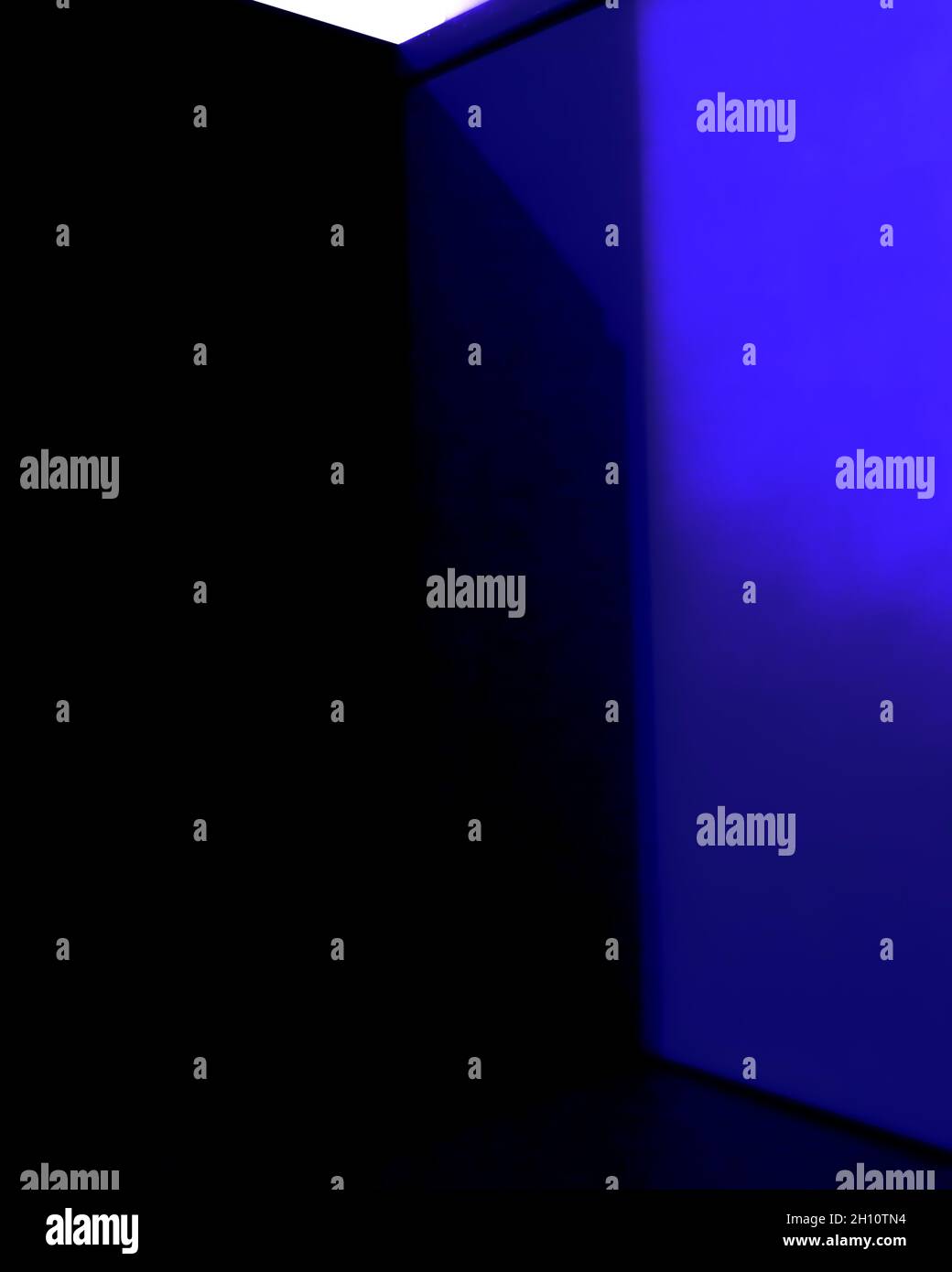 Illustration of abstract blue lights on the black background Stock ...