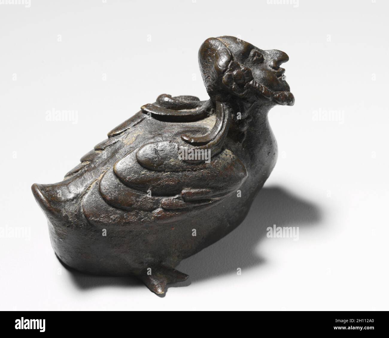 Ancient Ritual Using Bird Heads Bird with Human Head, possibly Hermes, c. AD 200s-300s. Pakistan ...