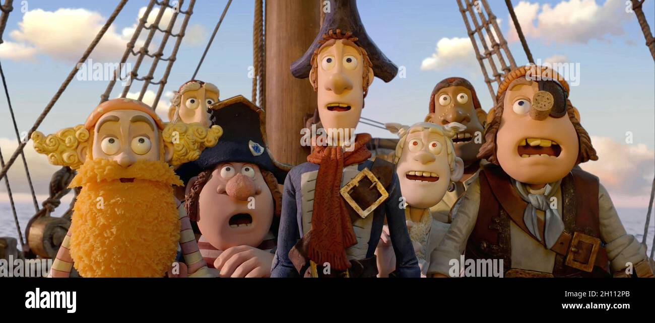 Cutlass Rivals Los Angeles, USA. A scene from ©Sony Pictures new film: The Pirates ...