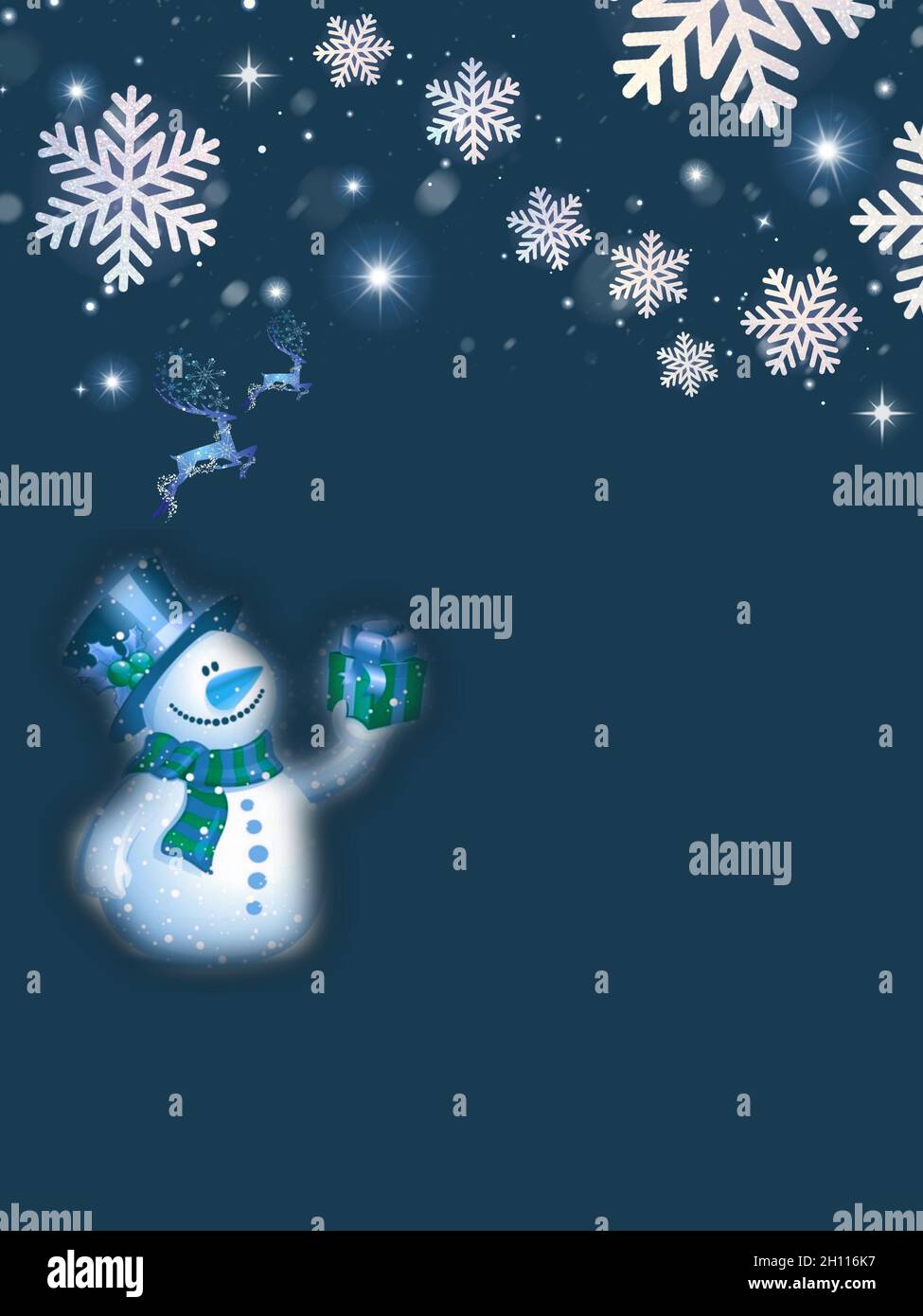 Festive background with bokeh lights and Christmas tree Stock Photo - Alamy