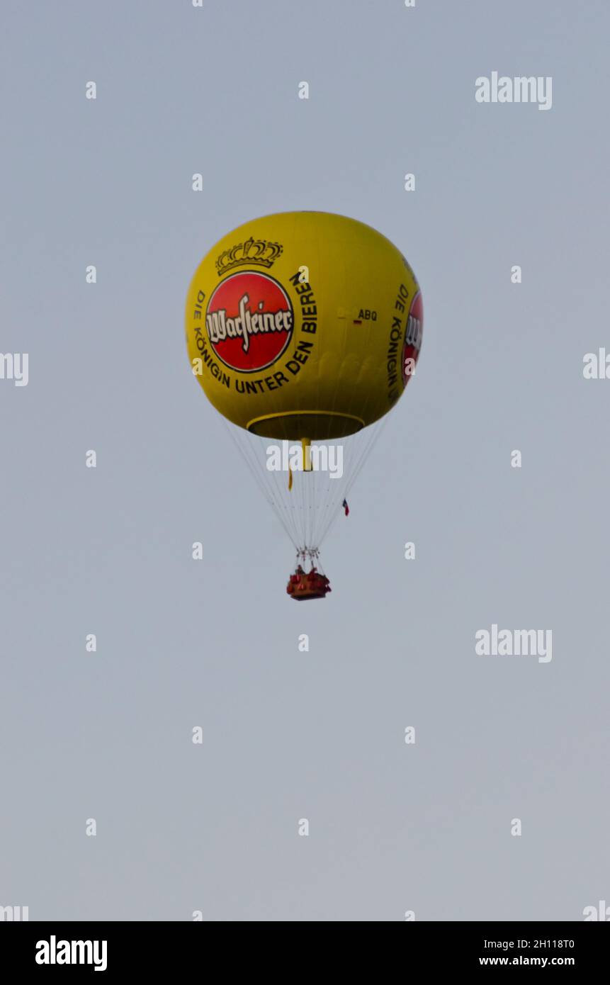Hot air balloons in Albuquerque New Mexico Stock Photo