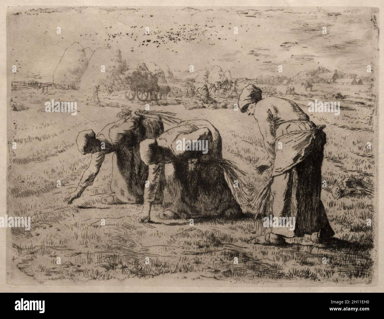 The Gleaners, c. 185556. JeanFrançois Millet (French, 18141875