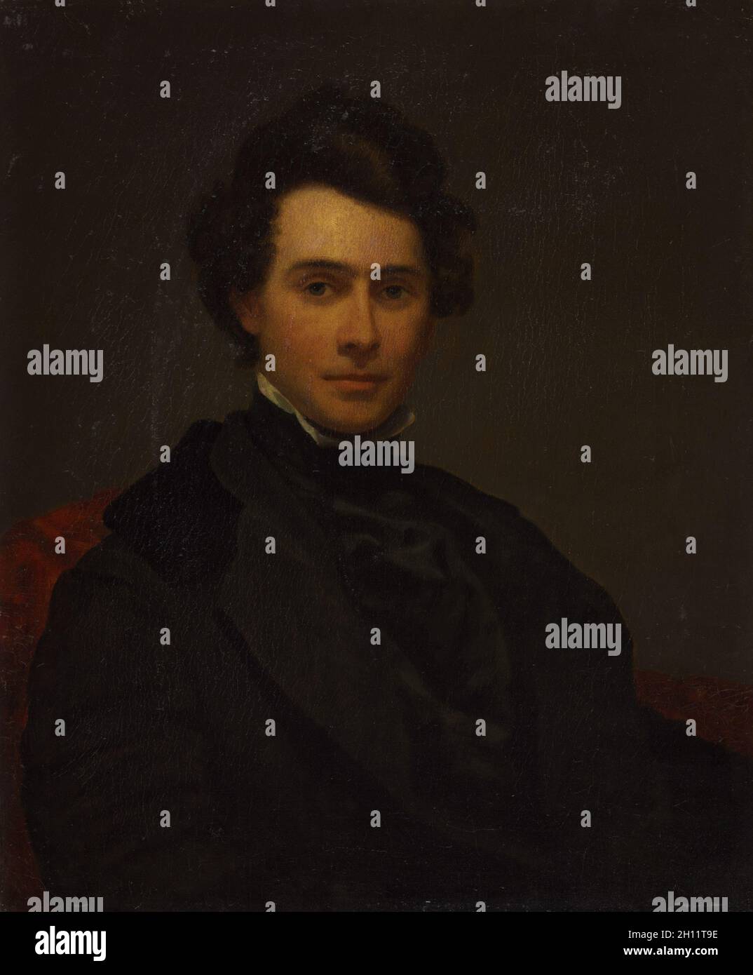Tompkins Matteson, c. 1840. Charles Loring Elliott (American, 1812-1868).  Oil on canvas; unframed: 76 x 63.5 cm (29 15/16 x 25 in Stock Photo - Alamy, image size:1074x1390