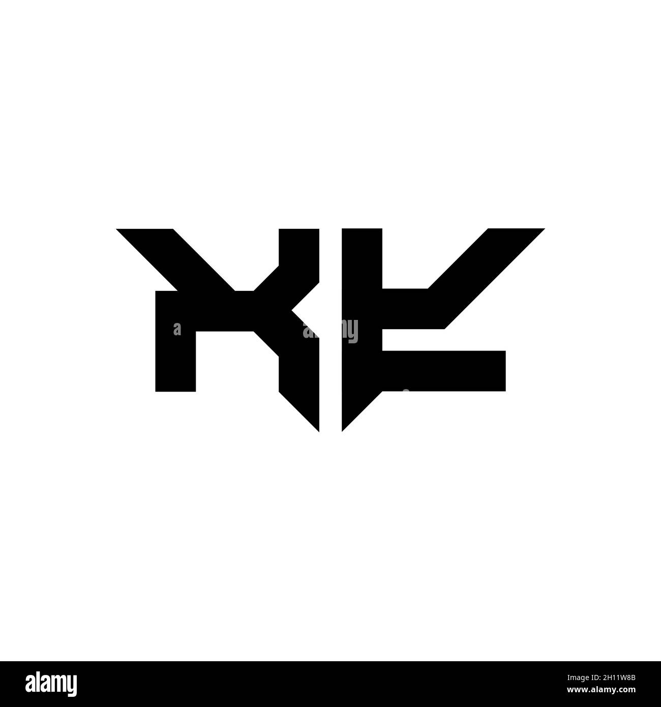 XY Monogram logo letter with simple modern shape style design template ...