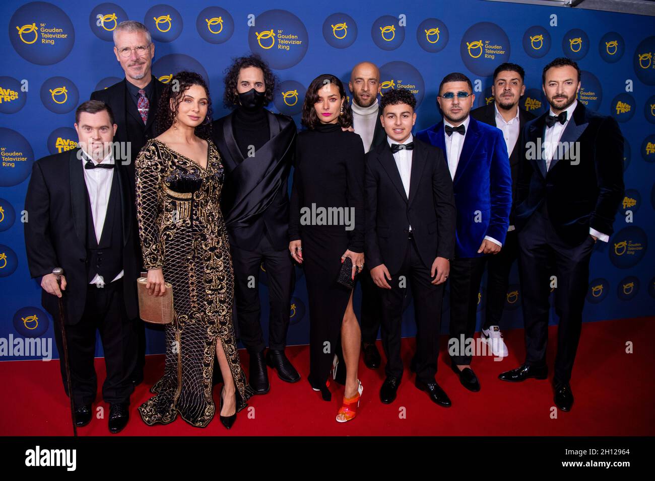 Cast of Videoland serie Mocro Maffia attending the 56th TelevizierRing