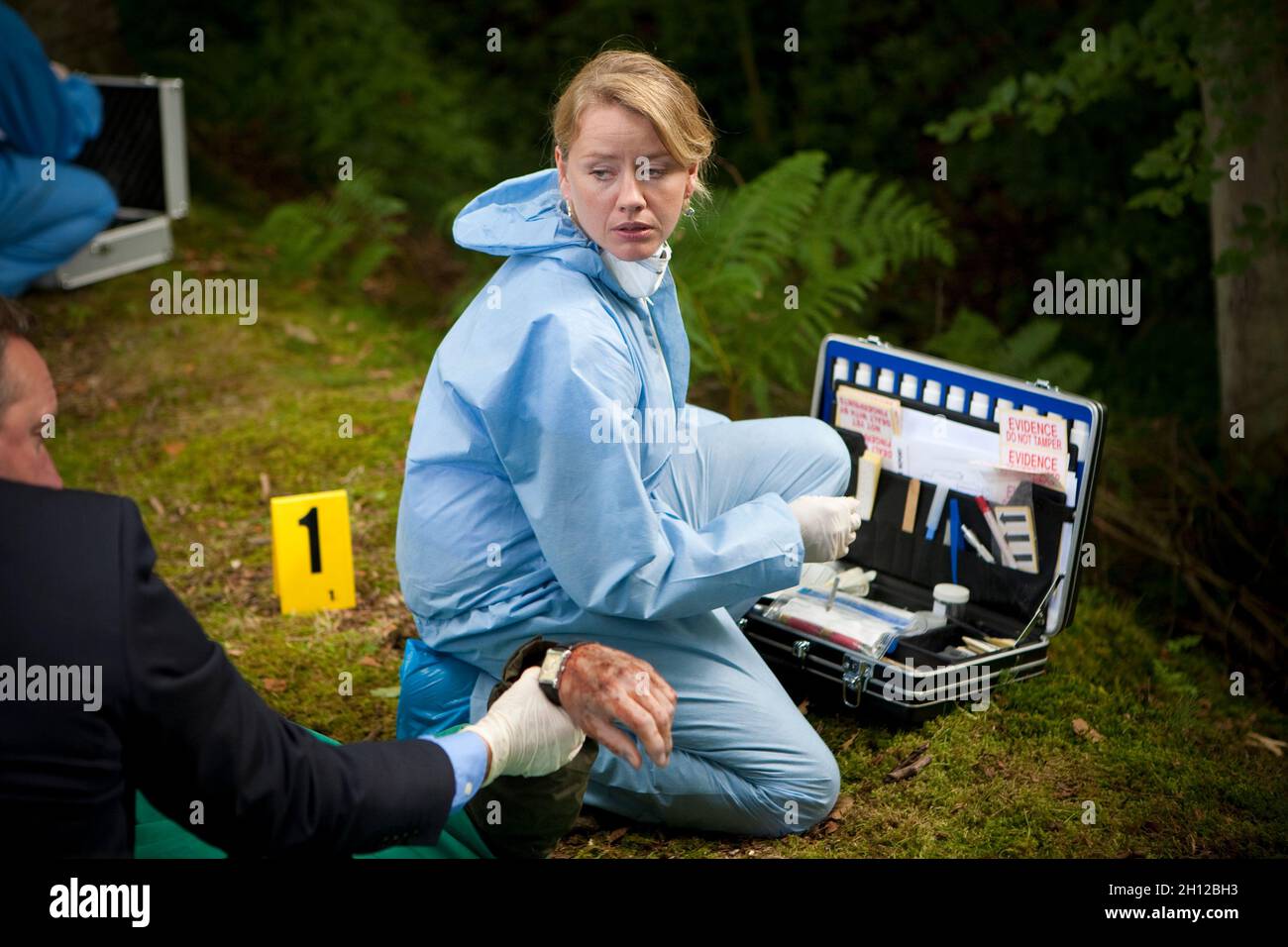 Midsomer Murders, murder scene Stock Photo