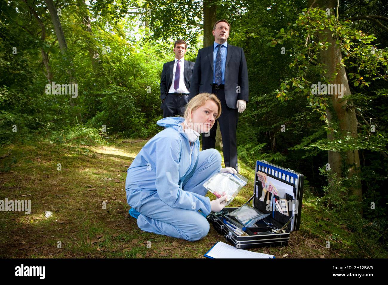 Midsomer Murders, murder scene Stock Photo