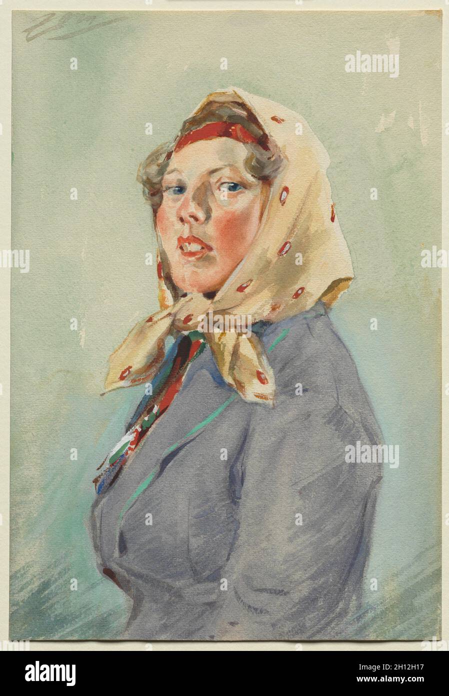 Skerikulla Anders Zorn Swedish 1860 1920 Watercolor Stock Photo Skerikulla Anders Zorn Swedish 1860 1920 Watercolor Stock Photo