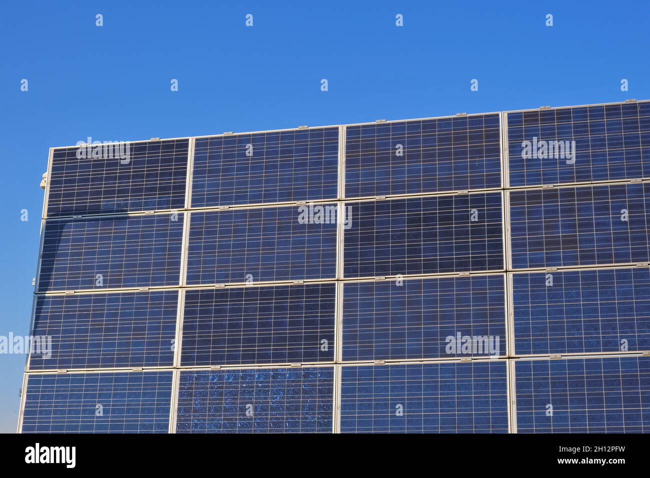 Solar panels.Solar energy. renewable energy. alternative renewable energy from nature.solar technology.  Stock Photo