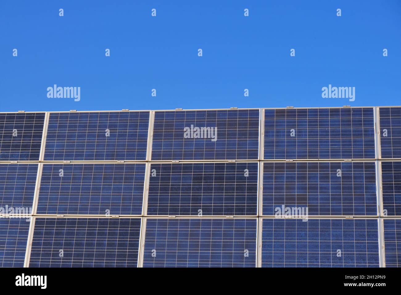 Solar panels.Solar energy. alternative renewable energy from nature.solar power technology. renewable energy. Stock Photo