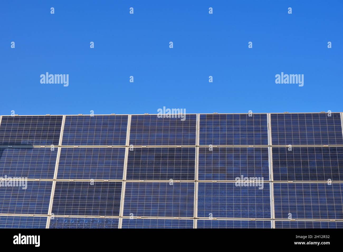 Solar panels.Solar energy. renewable energy. alternative renewable energy .solar power technology.  Stock Photo