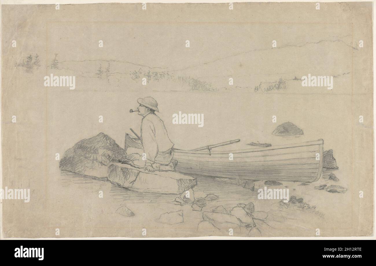 Adirondacks, 1868. Homer Dodge Martin (American, 18361897). Pencil