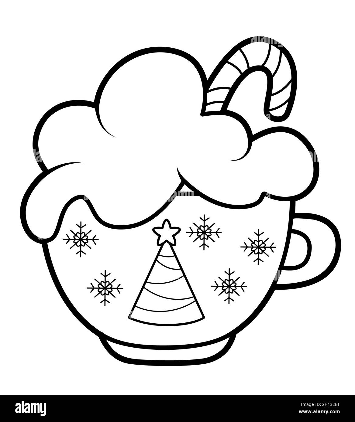 christmas symbols coloring pages