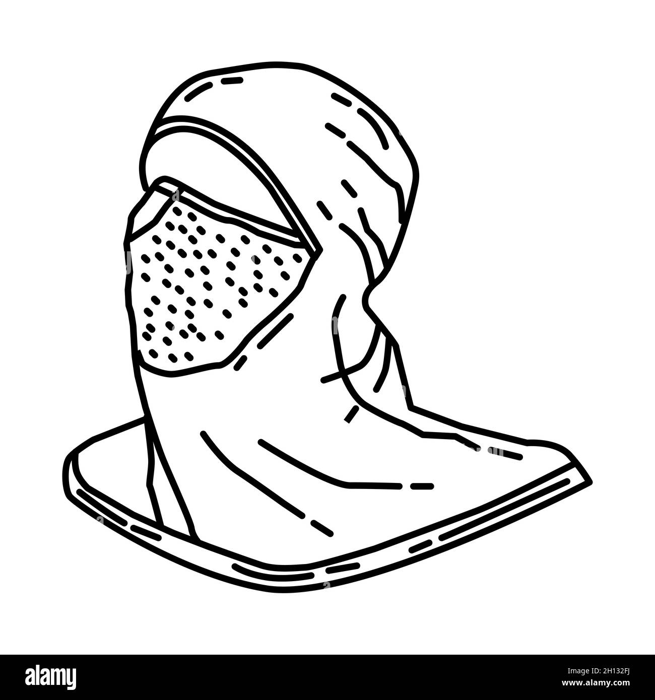 Extra Flash Hood Part of Firefighter Accessories and Equipment Device