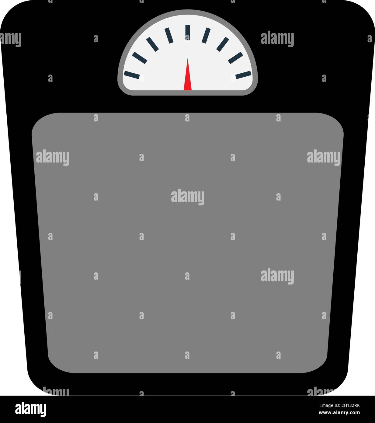 Weight scale icon design template illustration vector isolated Stock