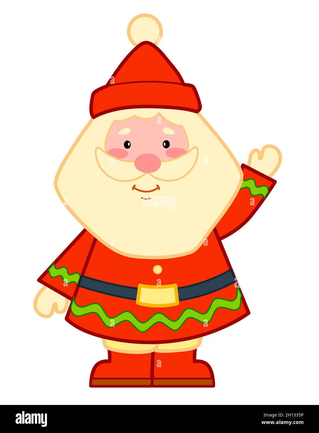 Christmas cartoons clip art. Santa claus clipart illustration Stock Photo - Alamy Christmas cartoons clip art. Santa claus clipart illustration Stock Photo - Alamy