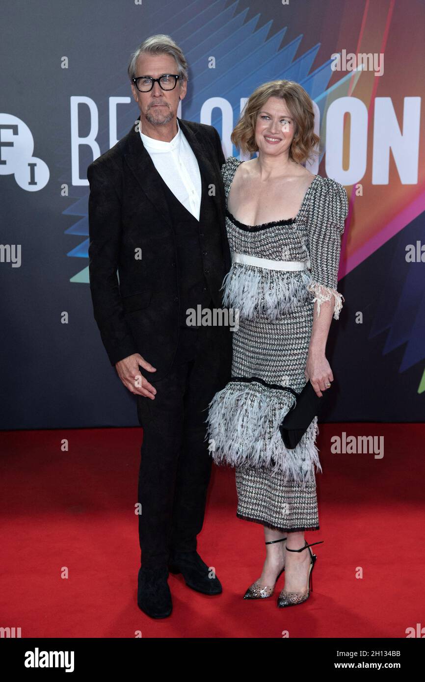 London, UK. 15th Oct, 2021. Alan Ruck and Mirielle Ruck attending the ...