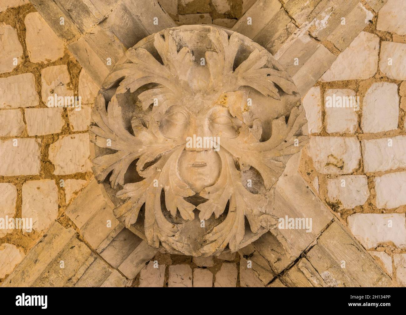 FRANCE - SEINE MARITIME (76) - ABBEY OF JUMIEGES Stock Photo