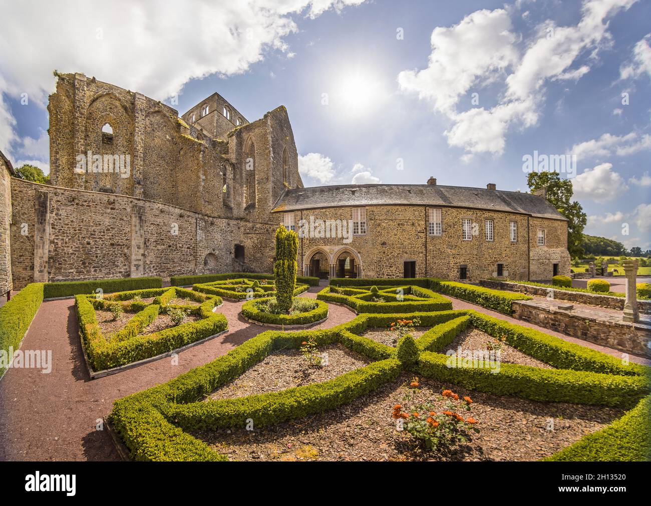 Hambye normandy hi-res stock photography and images - Alamy