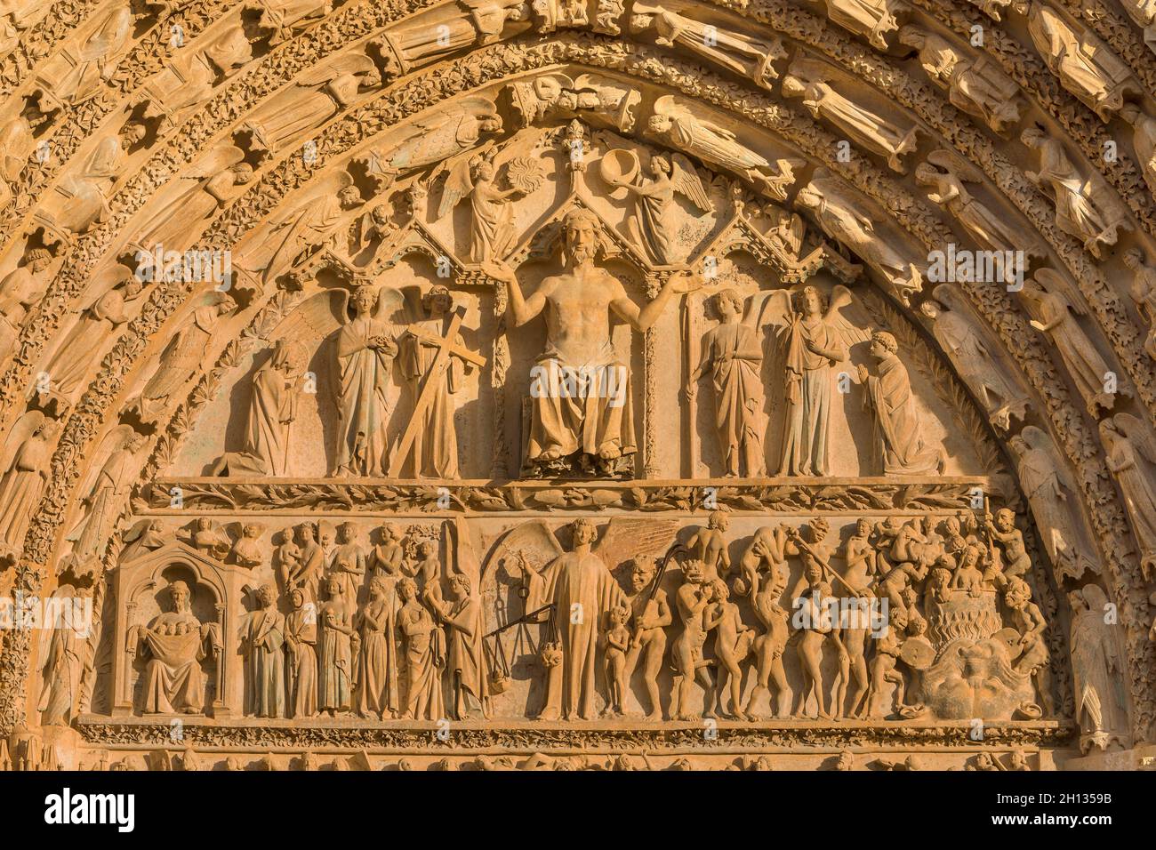 Bourges cathedral aerial hi-res stock photography and images - Alamy