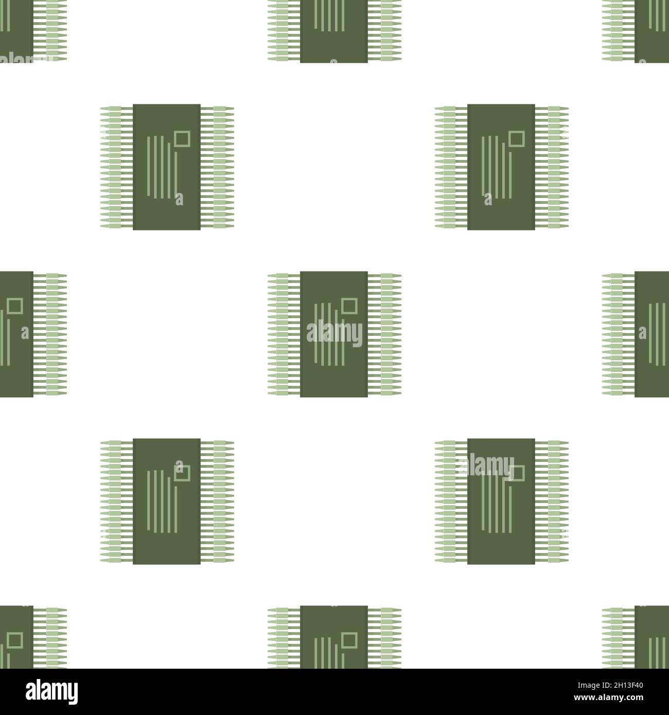 Detector pattern seamless background texture repeat wallpaper geometric vector Stock Vector
