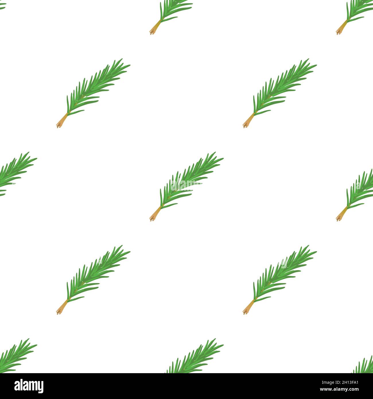 Rosemary pattern seamless background texture repeat wallpaper geometric vector Stock Vector