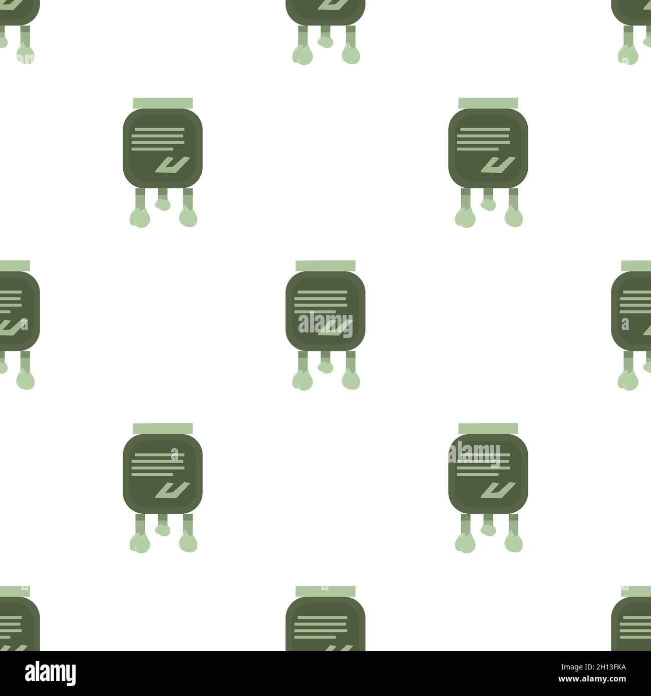 Circuit pattern seamless background texture repeat wallpaper geometric vector Stock Vector