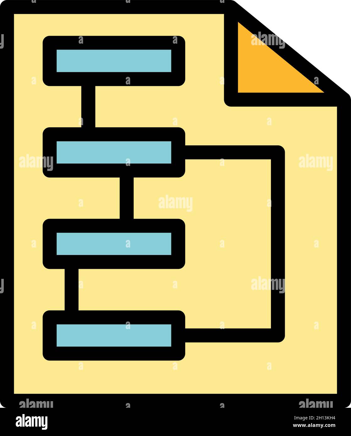 Software interface icon. Outline Software interface vector icon color ...
