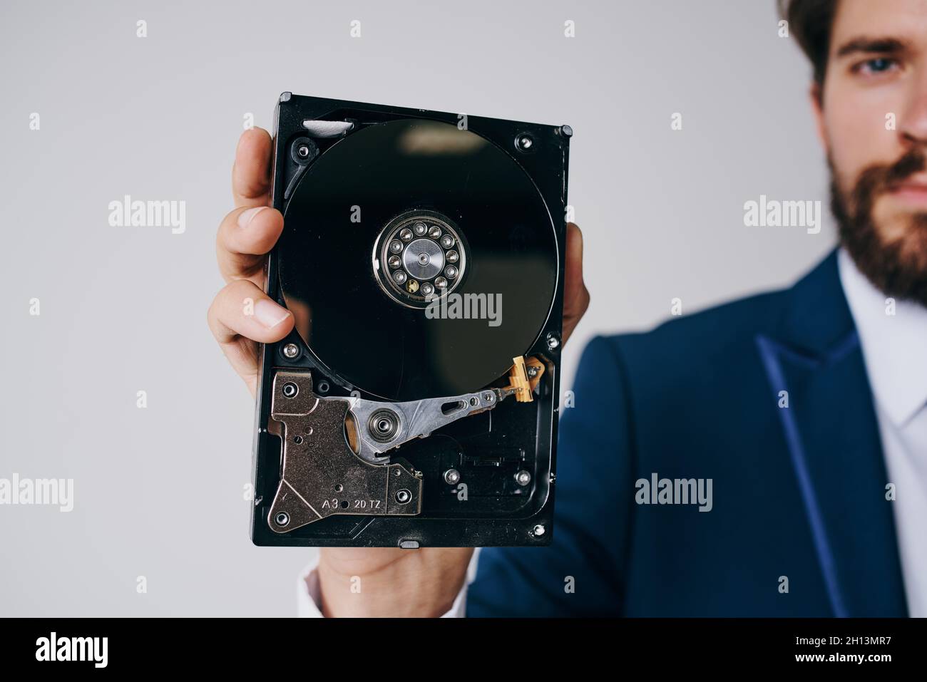hard disk data protection recovery technology Stock Photo