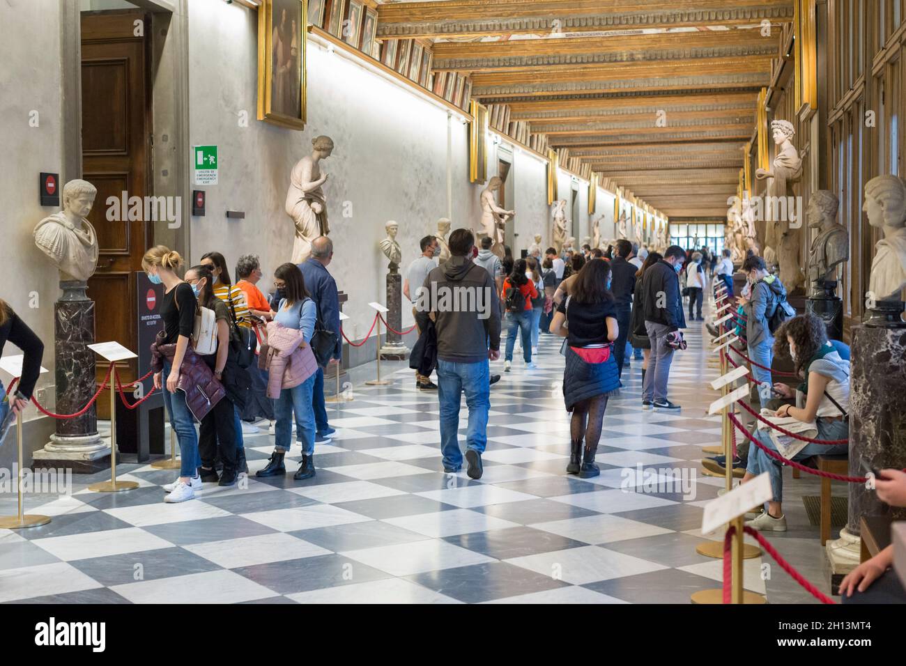 Uffizi gallery, Florence, Italy Stock Photo