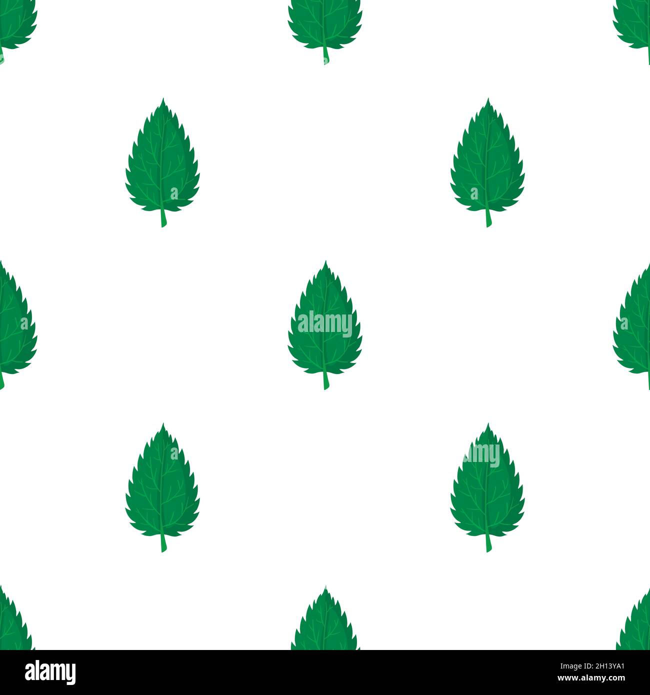 Nettle leaf pattern seamless background texture repeat wallpaper ...