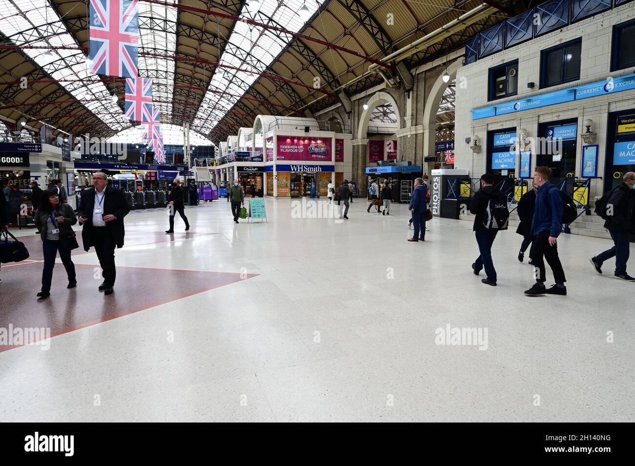 London Victoria Station in London Stock Photo Alamy