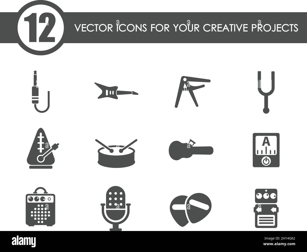 musical shop vector icons Stock Vector Image & Art - Alamy