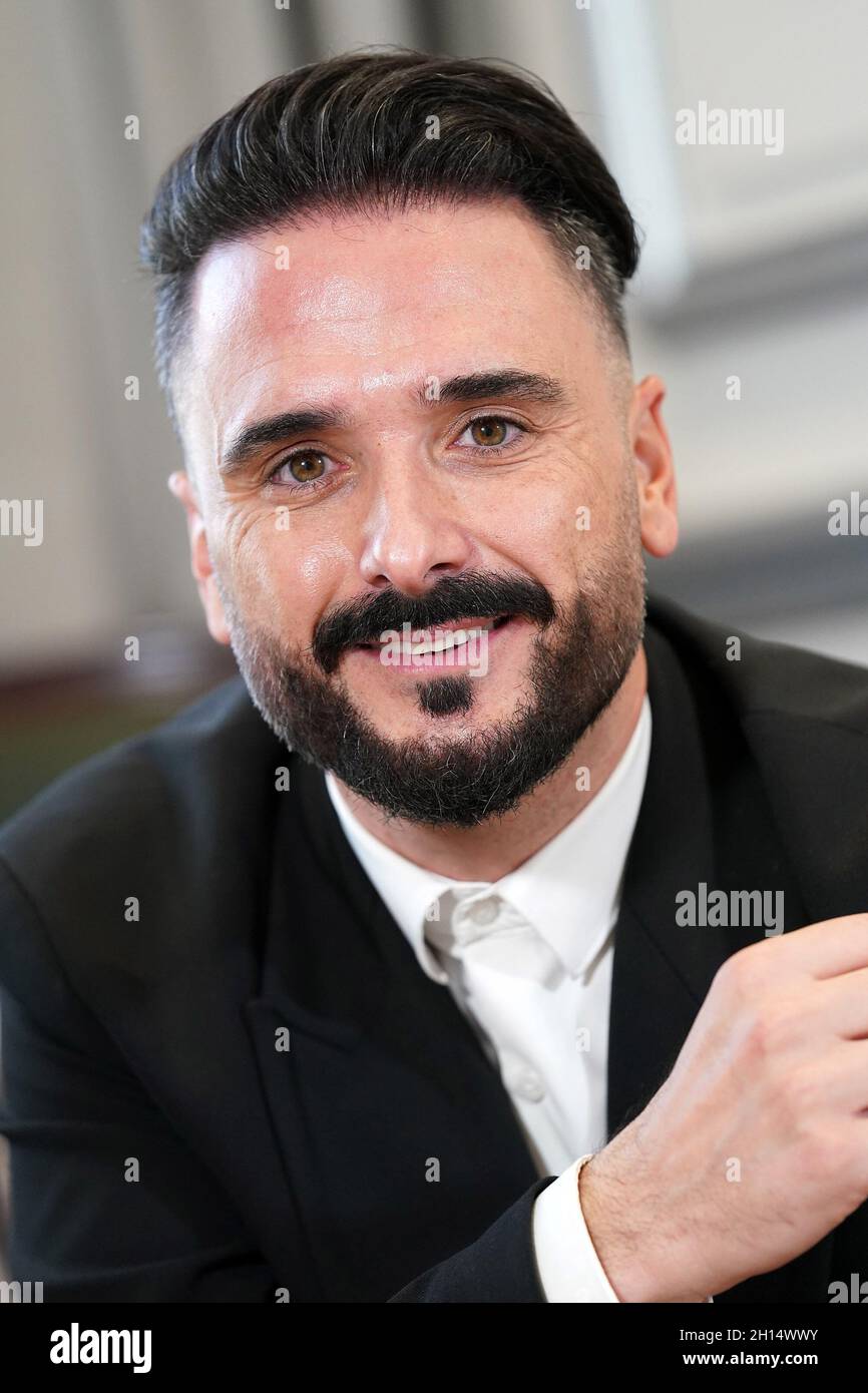 Spanish Singer Ricky Spanish singer Riki Rivera, winner of a Goya and nominated for the ...