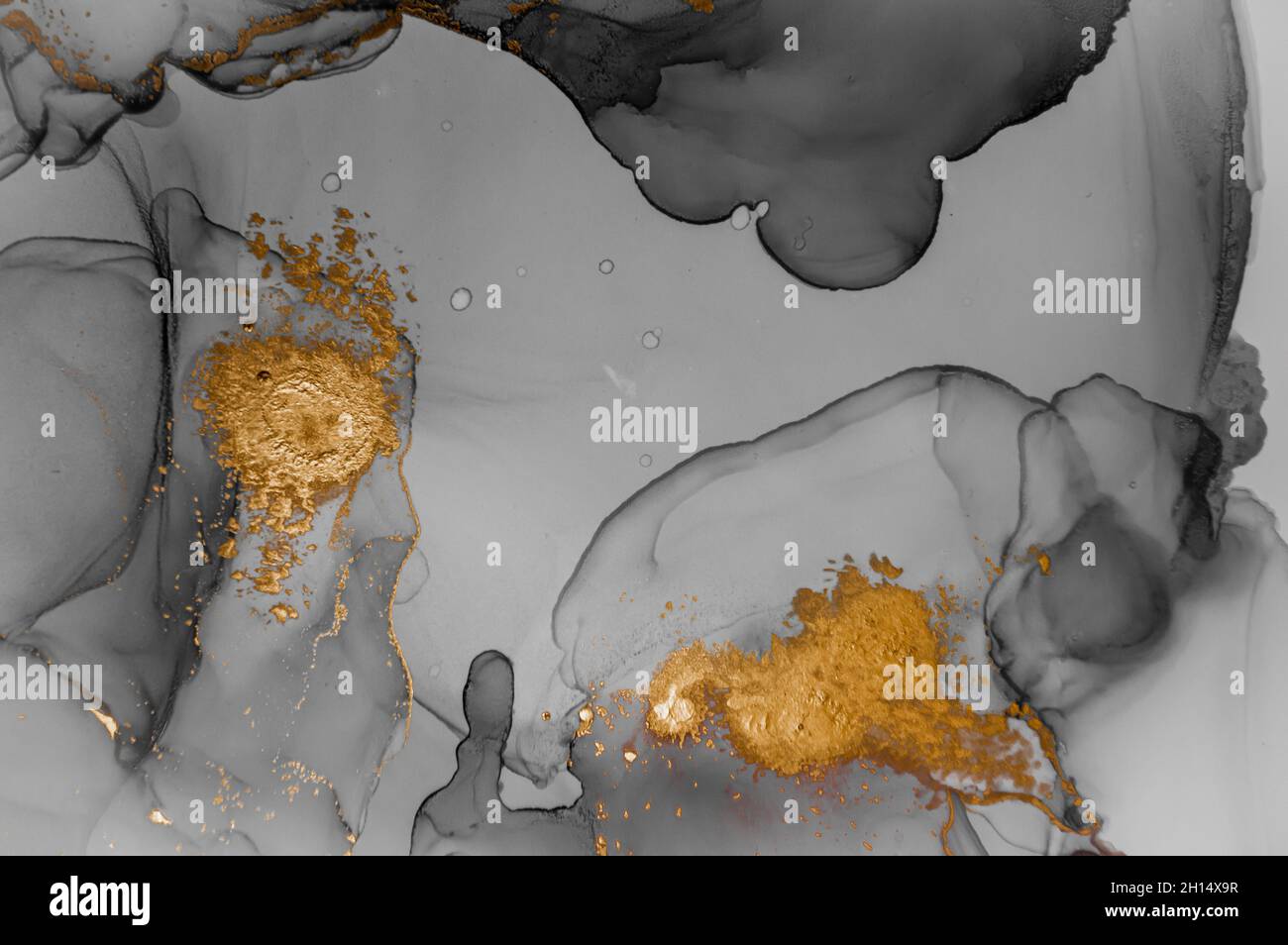 Alcohol Ink. Glitter Abstract Effect. Fluid Flow Stock Photo Alamy