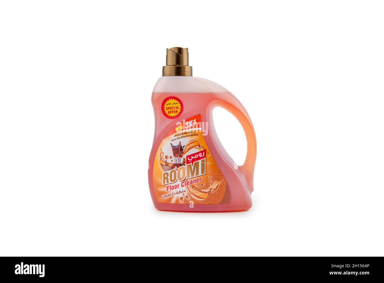 ROOMI FLOOR CLEANER OUD ON ISOLATED BACKGROUND Stock Photo - Alamy