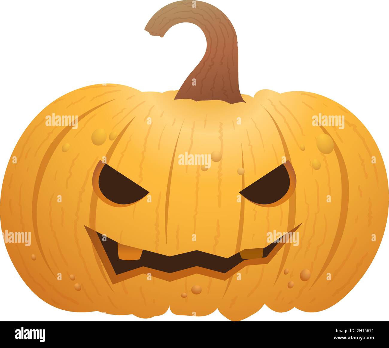 Halloween Pumpkin Vector Stock Vector