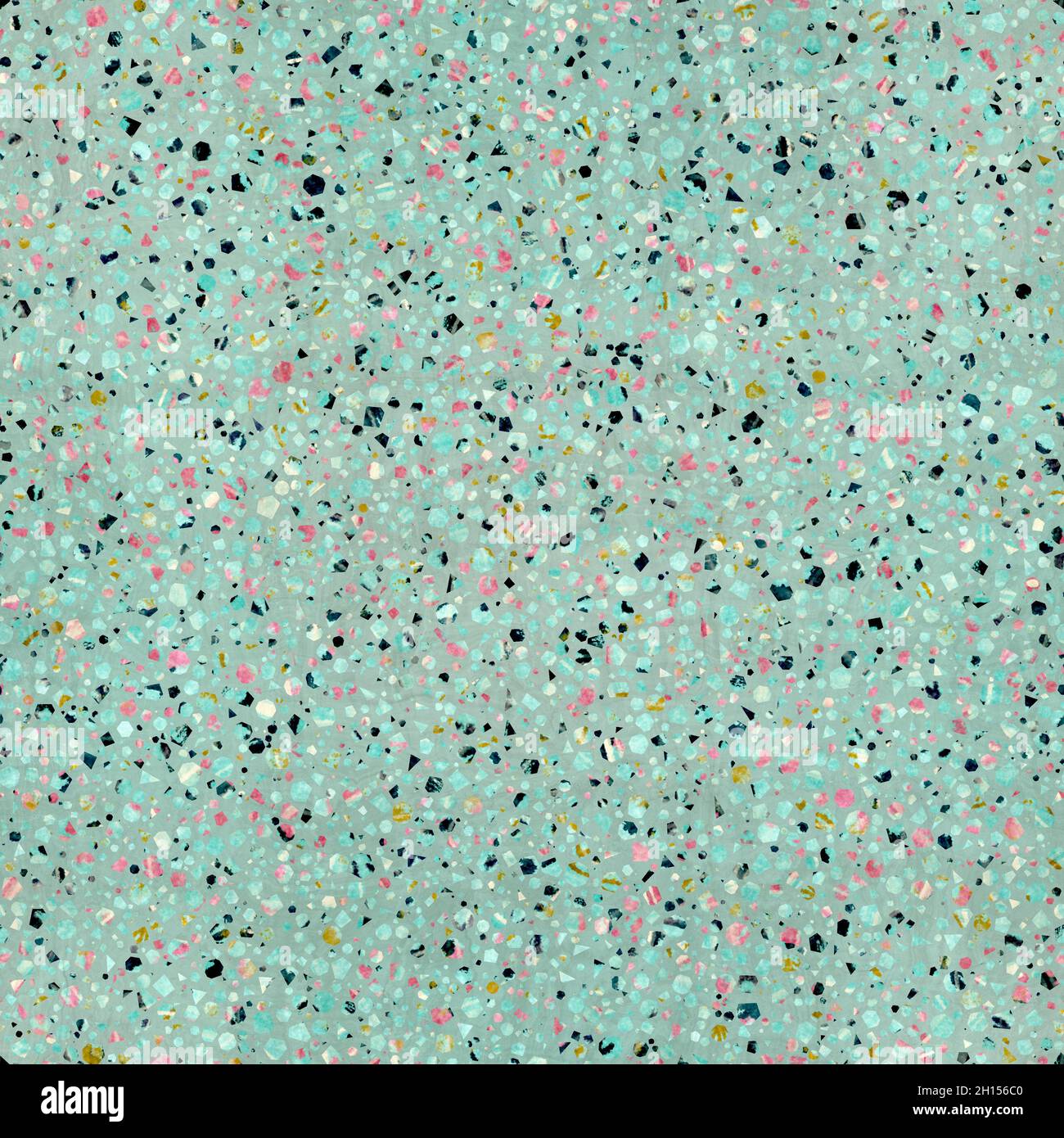 Seamless modern abstract random terrazzo pattern swatch Stock Photo - Alamy
