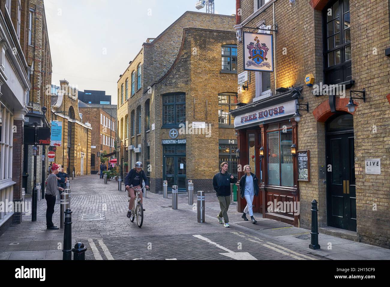 rivington street Shoreditch hoxton Stock Photo Alamy