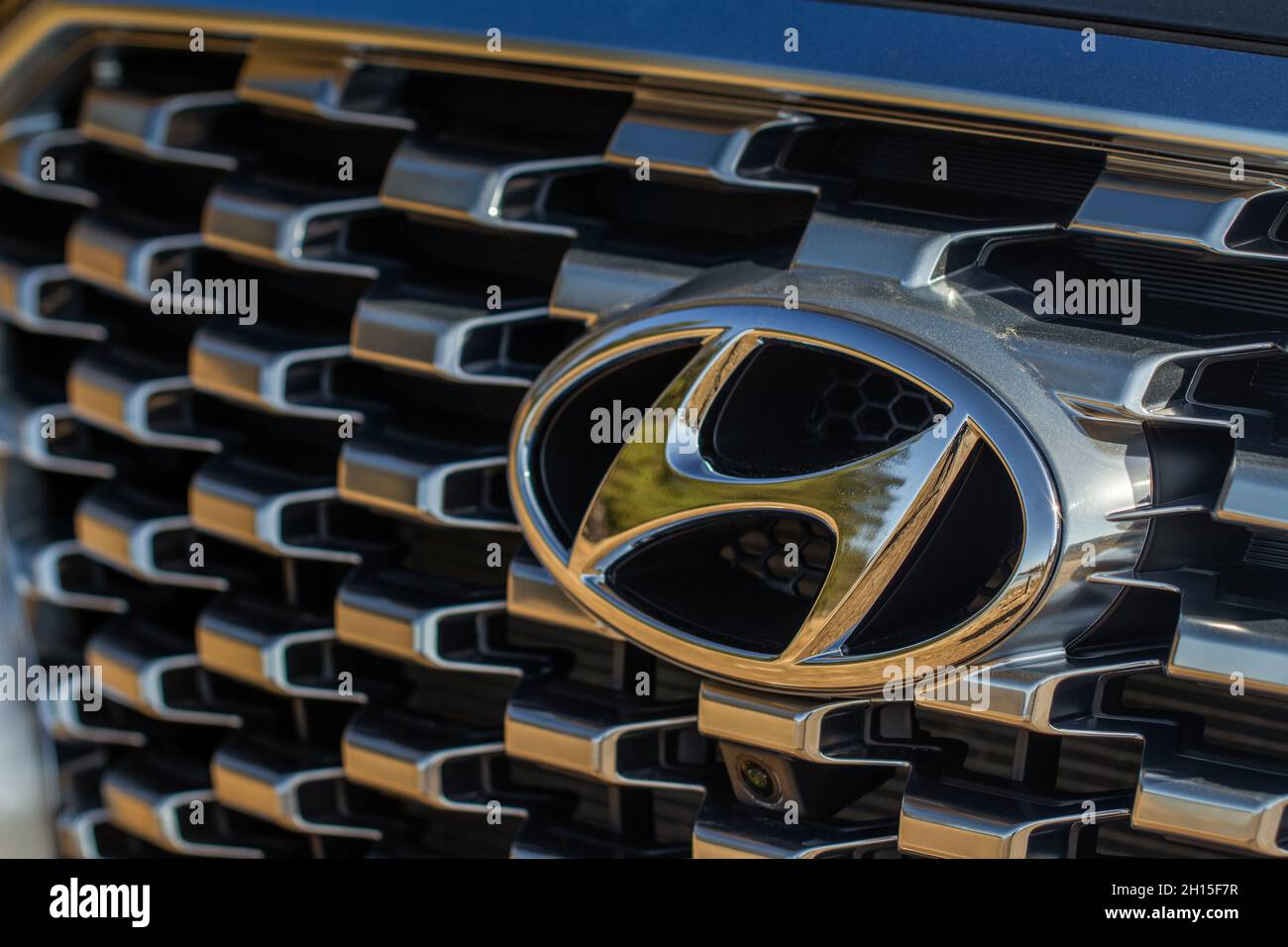 MOSCOW, RUSSIA - APRIL 10, 2021 Hyundai Palisade LX2. Hyundai Motors ...