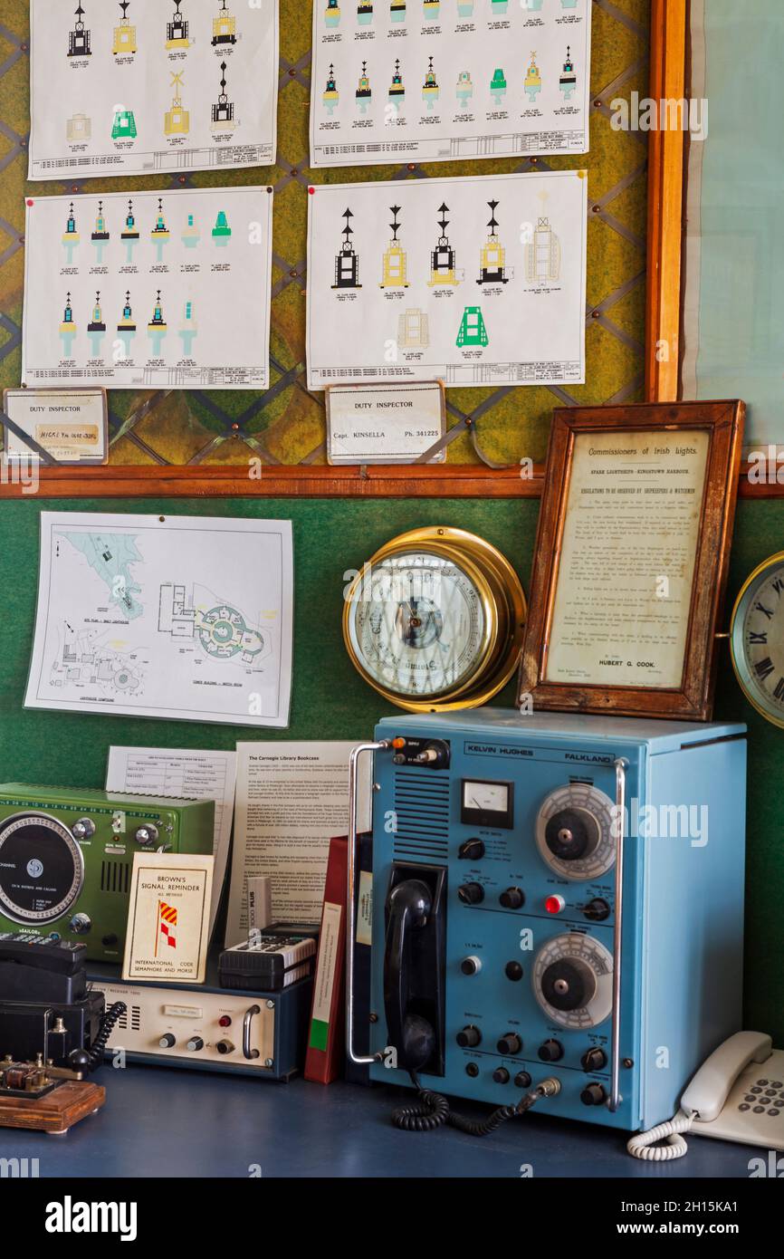 Radio Telephone, Baily Lighthouse Museum, Howth, County Dublin, Ireland