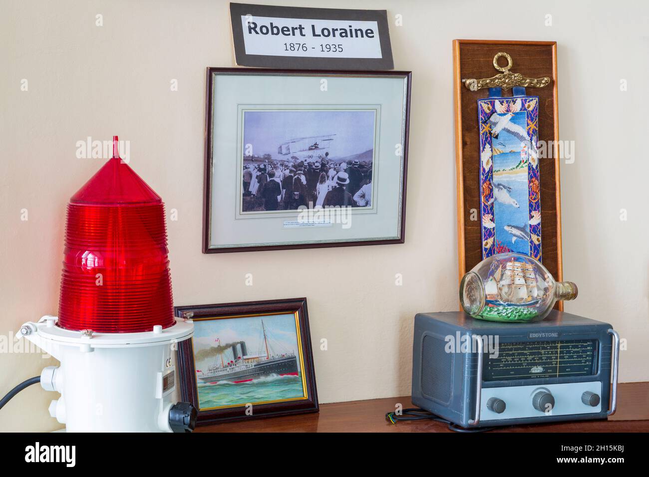 Baily Lighthouse Museum, Howth, County Dublin, Ireland Stock Photo - Alamy