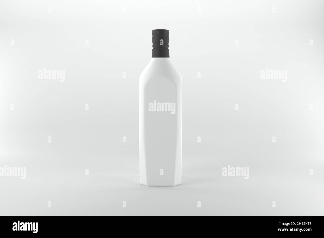 3D render of a bottle isolated on a white background Stock Photo - Alamy