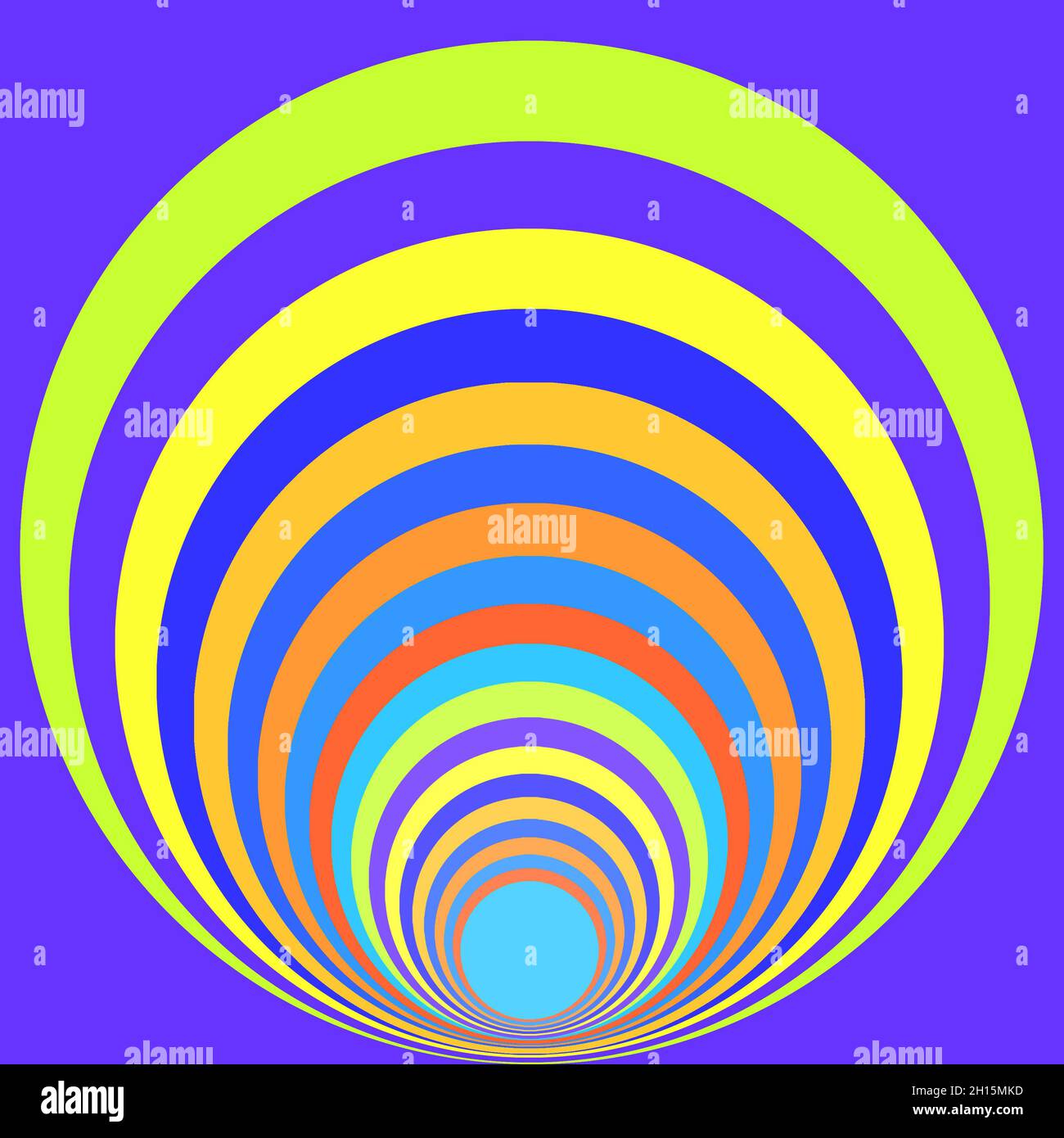 Circular geometric pattern. Modern art. 3D rendering Stock Photo - Alamy