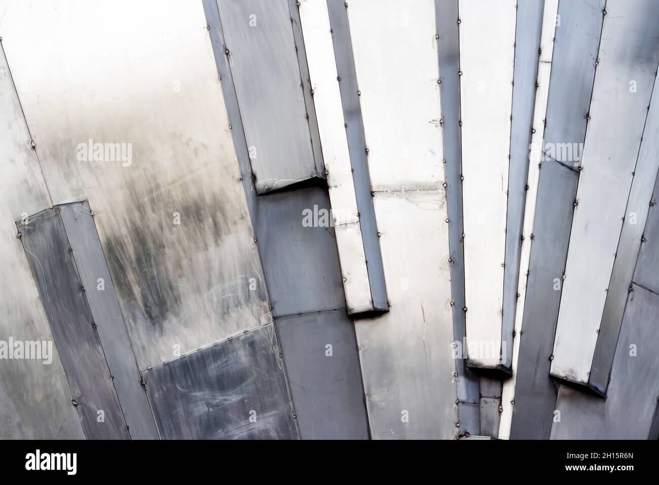 Texture photo of stainless steel armored scratched surface plates with ...