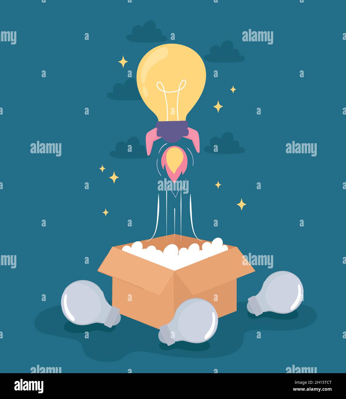 idea, think out of the box Stock Vector Image & Art - Alamy