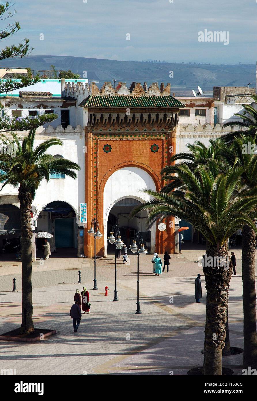 The beautiful town of Larache in Morocco Stock Photo Alamy