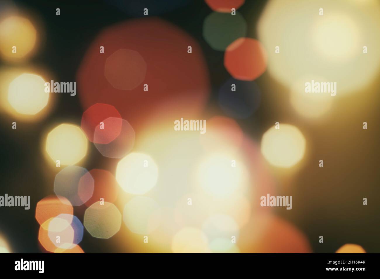 Circle Bauble Custom Photo Christmas Party Backdrop